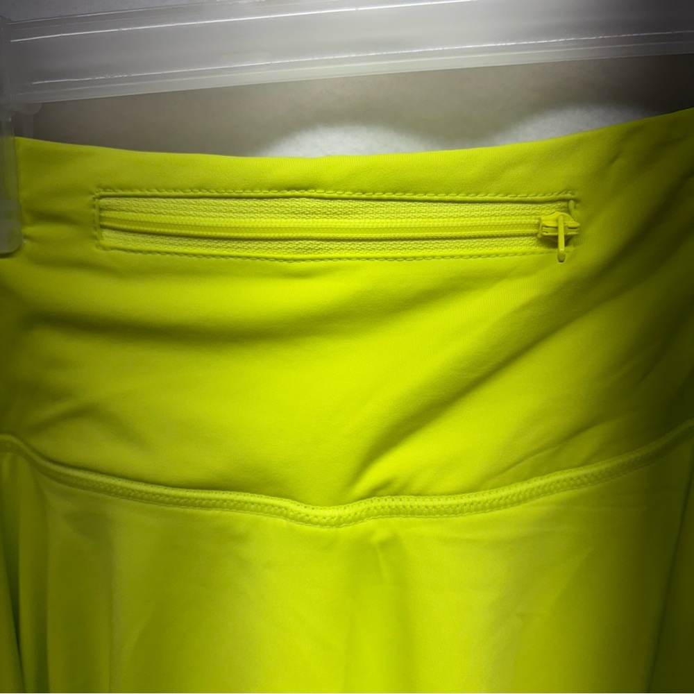 NWT JoyGirl Women's Highlighter Yellow Athletic Tennis Skort Size XL Super Cute - Picture 7 of 7